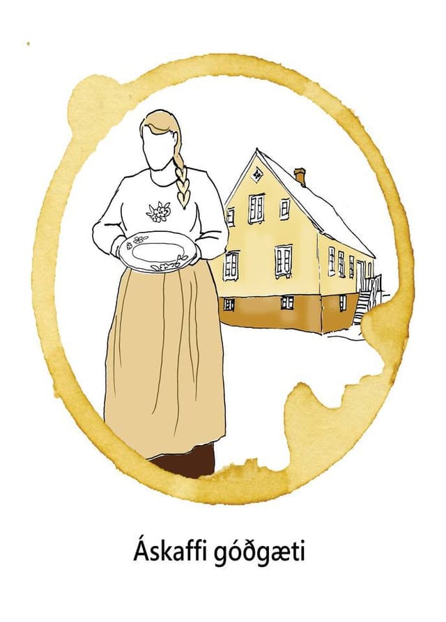 Áskaffi góðgæti Logo