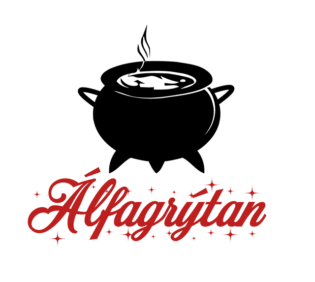 Álfagrýtan Logo