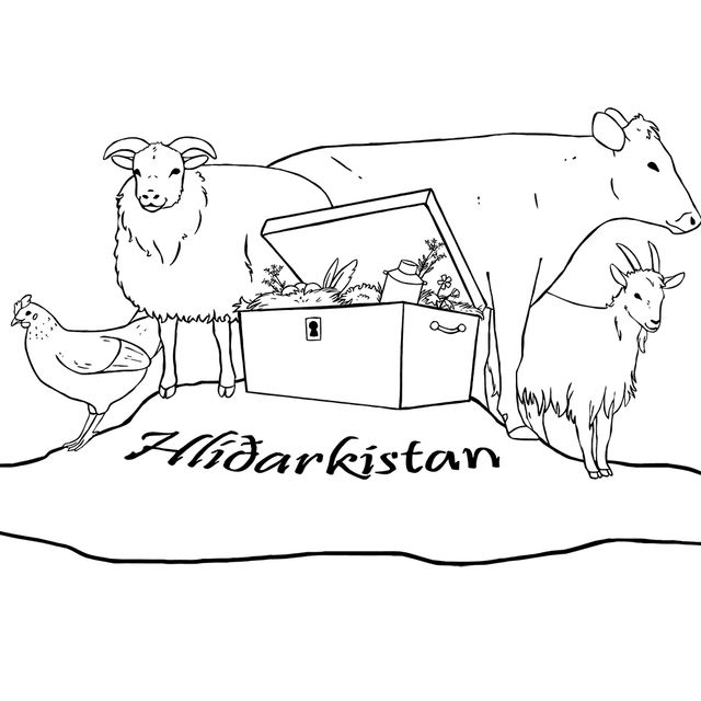 Hlíðarkistan Logo