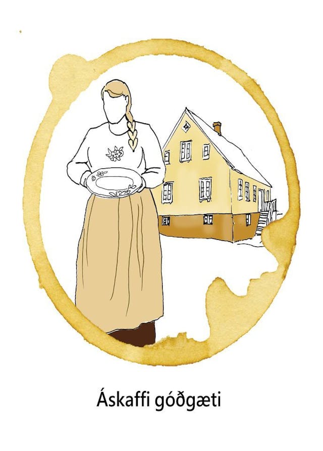 Áskaffi góðgæti Logo