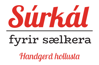 Súrkál fyrir sælkera / Huxandi Logo