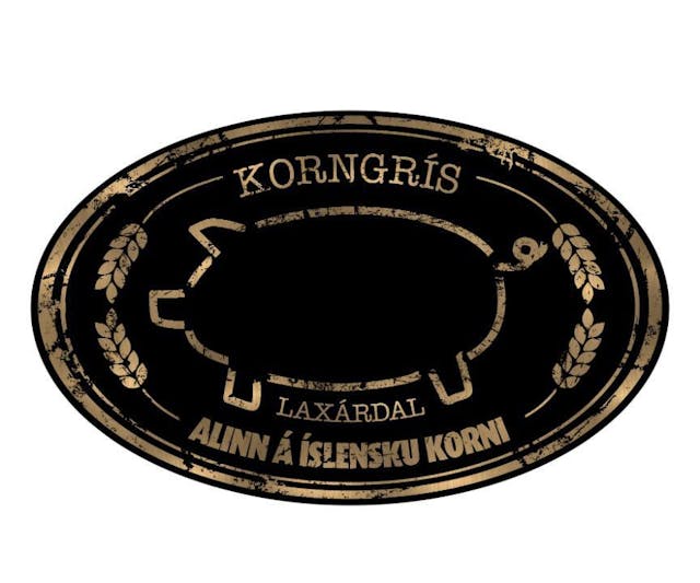Korngrís frá Laxárdal Logo