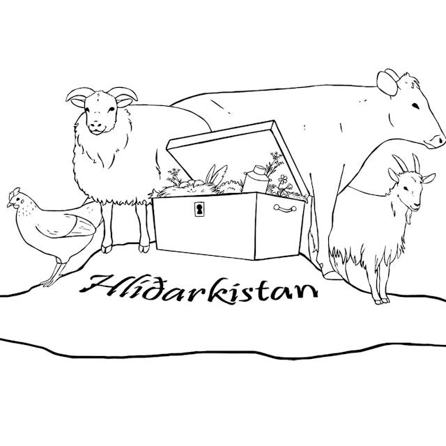 Hlíðarkistan Logo