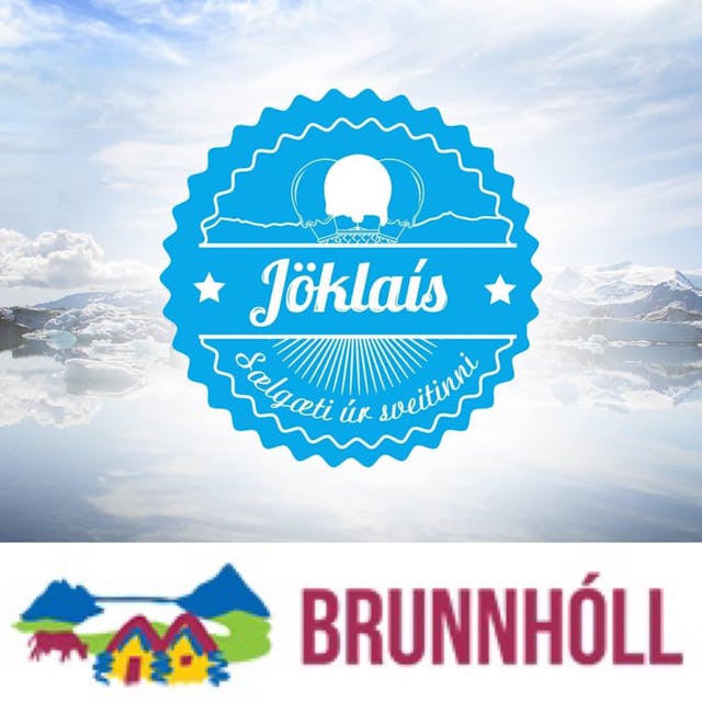 Jöklaís / Brunnhóll Logo